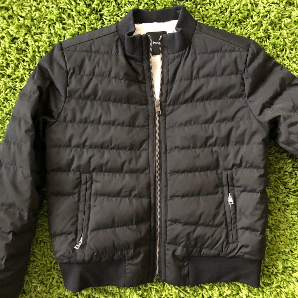 Theory down bomber jacket